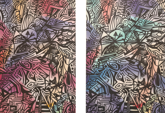 Equilibrio (Diptych).